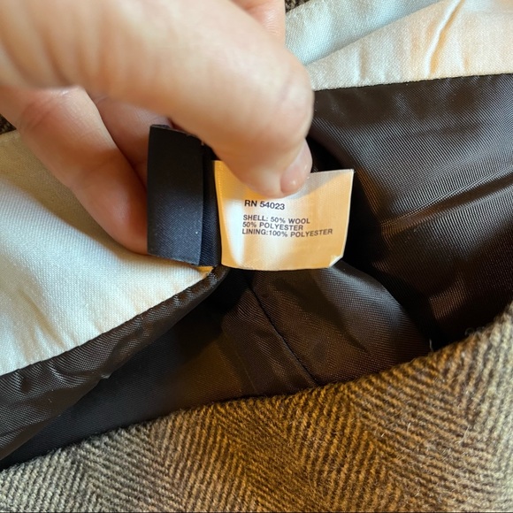 Wool Blend Brown A-Line Gap Skirt Size 4 - Picture 5 of 6